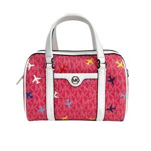 MICHAEL KORS Small Leather Duffle Crossbody Bag Travel Edition NWT